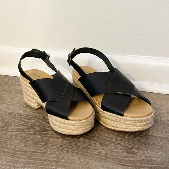 Soludos Shoes Soludos Platform Cadiz Leather Espadrille